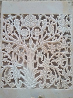 Marble art design work