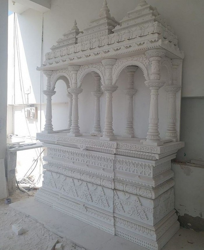 10ft by 5ft Makrana temple