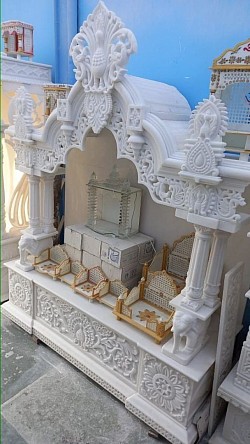 Marble carving work